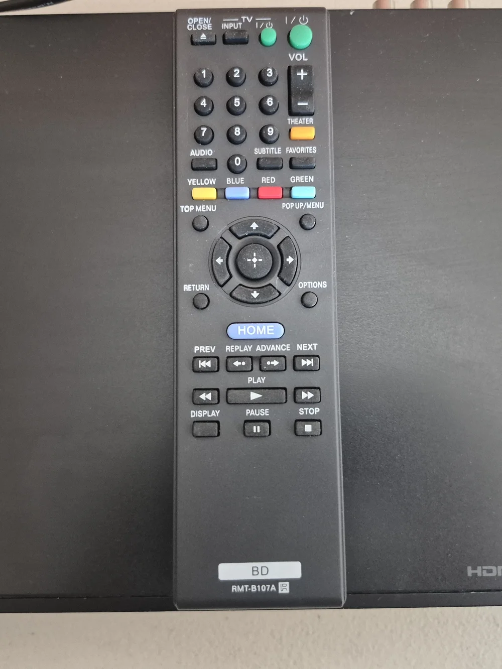 Sony BDP-S370 Black Blu-ray Media Player with Remote Included.
